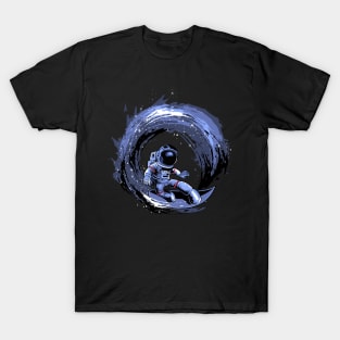 Surfing in space T-Shirt